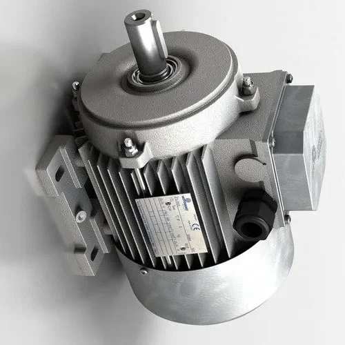 Product Details:Power: 5.5 KWHorsepower: 7.5 HPSpeed: 1000 rpmNo. of Poles: 6Voltage: 415 VMounting Type: FootIP Rating: IP55Frequency: 50 HzBrand: MotovarioAmbient Temperature: 40 DegreeInsulation Class: Class FWe are among the reputed organizations, highly engaged in trading an optimum quality range of Three Phase Electric Motor.Features:- Motors designed in accordance with the requirements of IEC 34 family and relevant harmonized standards derived within the EEC- External surface ventilation- Aluminium or die-cast aluminium alloy cage rotor- Degree of protection IP55, IP56, IP65, IP66- Unified size and shaft heights from 63 to 280- Power ratings and dimensions in accordance with IEC 72-1 from 0.09 to 90 kW- Available with mounting feet B3 or B5 with flange or B14- FM brake in DC and MS brake in AC- Over-temperature compatible with Class BBenefits:- They usually have higher service factors & bearing lives, less waste heat output, all of which increase reliability. - Low cost of operation due to less consumption of electricity.- Smooth acceleration which helps in preventing jerks and extends the life of mechanical components.Get the best price of  Motovario Three Phase Electric Motor.