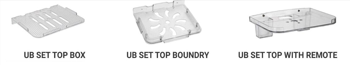 UB SET TOP PLAIN - 86UB SET TOP BOUNDAR - 101UB SET TOP REMOTE - 129