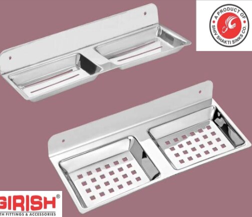 DOUBLE SOAP DISH - 80/