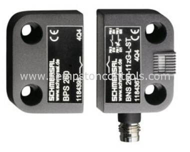 SCHMERSAL - BNS 260-02ZG-L 5,0M SAFETY SENSOR, 2NC, 5MM/15MM ON/OFF RANGE, QUASI FLUSH, WITH LED, DOOR HINGE ON LEFT HAND SIDE, 24VDC, 5HZ, 5M CABLE, IP67BNS26002ZGL50M / 101211799