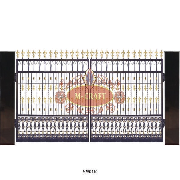 MS-HOT DIP GALAVANIZATION (OPENABLE MAIN GATE) WITH MRF PU PAINT FINISHING