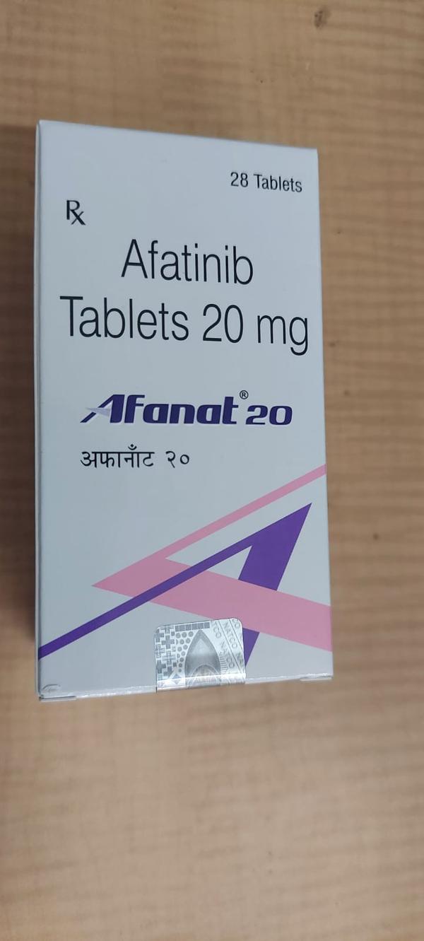 Afanat 20 Tablet is used in the treatment of non-small cell lung cancer. It is used in the treatment of adult patients who have certain mutations of epidermal growth factor receptor (EGFR).