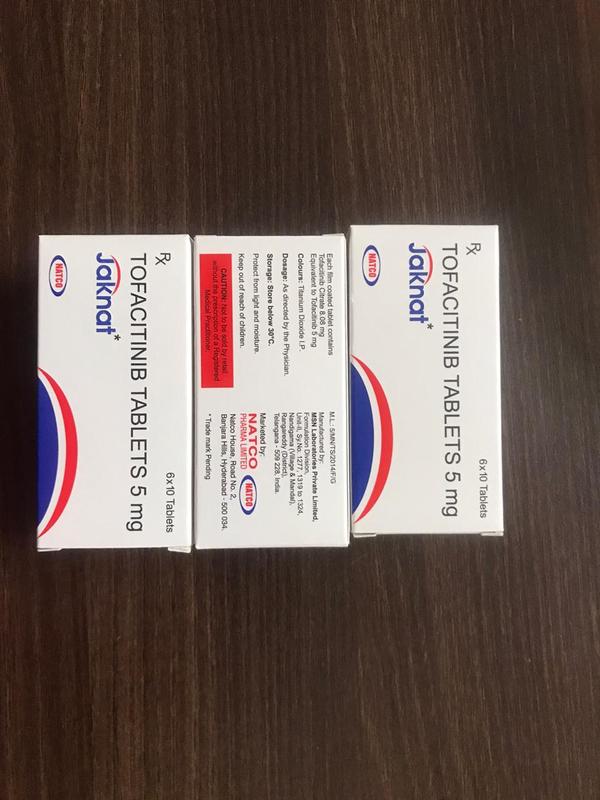 Jaknat Tablet is used to treat moderate to severe rheumatoid arthritis. It helps decrease pain, tenderness, and swelling in the joints by reducing inflammation. It also helps slow the progression of bone and joint damage.