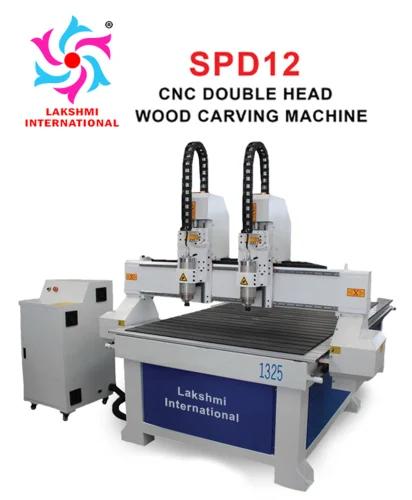 Lakshmi International, We are Manufacturer for SPD12 CNC Wood Carving Machine in Coimbatore, Tamil Nadu. Applications:1. Furniture Making: Cabinets, office furniture, home furniture, chairs, tables, doors, and windows.2. Woodworking: Computer tables, game cabinets, voice box, sewing machines table, music instruments, wood balusters & spindles, table legs, and some cylinder woodworking projects.3. Decorations: MDF, organic glass, artificial stone, PVC, acrylic, plastic and soft metals such as aluminum, copper, brass cutting and milling.4. Industrial Manufacturing: Sign making, plastic chemical components, insulation part, bowling tracks, inner body of car, stairs, epoxy resin, anti bate board, PCB, ABS, PE, PP, and other carbon mixed compound