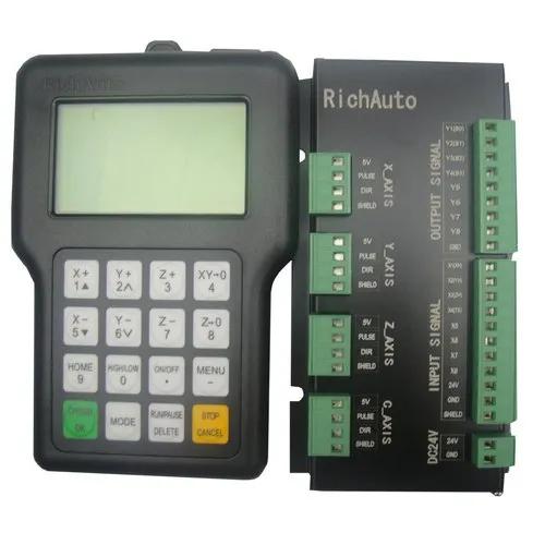 Lakshmi International Based in Coimbatore, We are one of the Leading Manufacturers and Suppliers of Rich Auto DSP A11 Offline Controller.Features:Totally independent from PC platform;Directly read files from U Disk;Easily process G code or PLT file with super size;Strong system and process file examining function;Easy to update system program;It supports high micro step which makes precise and fast process possible;Support to process part of the file;Reliable data protection and recover function;Friendly operating interface