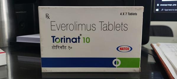 Torinat Tablet is used for the prevention of organ rejection in transplant patients. It regulates the body’s immune response, so the body can accept the new organ. It is also used in combination with other medicines to treat cancers of breast, pancreas, lungs, and kidney.