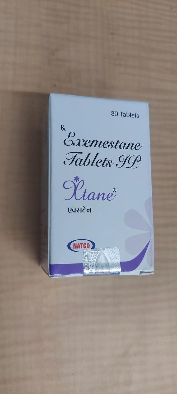 Xtane Tablet is an aromatase inhibitor. It is used in the treatment of breast cancer in women who have gone through menopause. It works by adjusting the level of estrogen and helps in slowing down the growth of cancer cells.