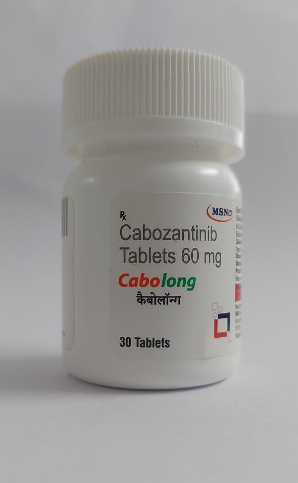 Cabolong 40mg Tablet belongs to the class of medicines known as tyrosine kinase inhibitors used in the treatment of liver cancer, kidney cancer, and thyroid cancer.