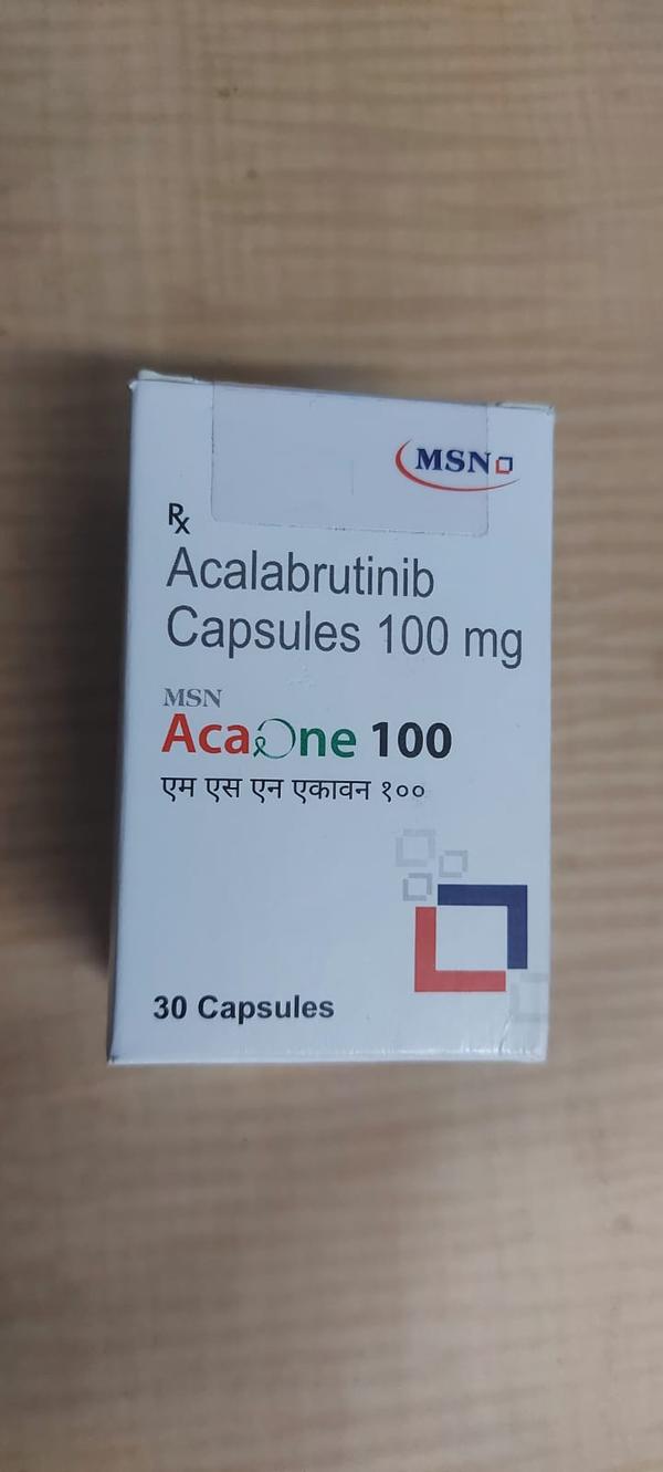 Acaone Capsule is an anticancer medicine containing the active constituent acalabrutinib. It is used to treat mantle cell lymphoma (MCL), chronic lymphocytic leukemia (CLL), and small lymphocytic lymphoma (SLL). MCL, CLL, and SLL are cancers of the white blood cells called lymphocytes that are part of the immune system. They differ from each other by the location where cancer occurs and the type of lymphocytes affected.