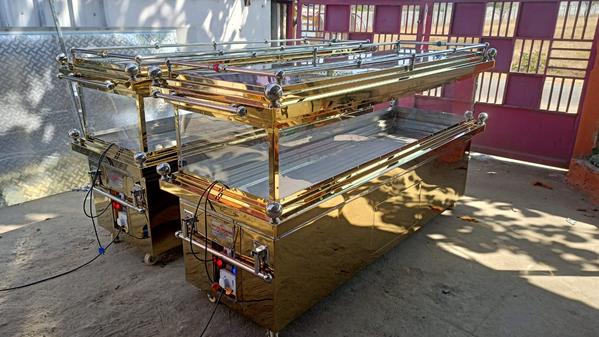 Gold Grand VIP Single Dead Body Freezer Model