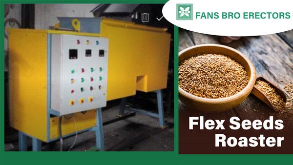 We are one of the leading manufacturers and suppliers of Flex Seeds Roasters. The roasting process is carried out for removing moisture contents from the product, aroma enhancement and increasing the self-life of the Products. The Flex seed Roasters are batch type machines and are supplied as a complete package consisting of process chamber, heating system, Drive unit, & pre wired control panel.The Constant temperature with constant time gives Consistency in Quality.The Flex Seed Roaster machine utilizes simple contra flow mechanism, which gives best roasting / blending results as every particle equally comes in contact with heating jacket and gets equally roasted. The Flex Seed Roasters are available in complete Stainless Steel or Contact parts in Stainless Steel type constructions and in sizes ranging from 22 Ltrs. to 5000 Ltrs. Higher size machines can also be fabricated as per customer requirements.