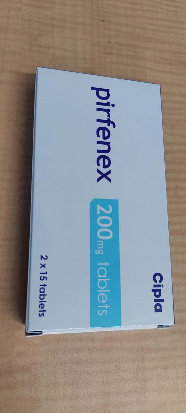 Pirfenex Tablet is a prescription medicine used in the treatment of idiopathic pulmonary fibrosis. It reduces scarring and swelling in the lungs and helps to breathe better.
