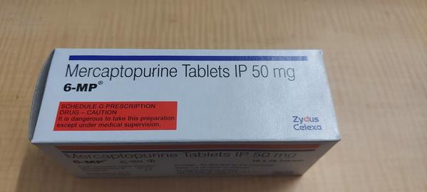 6-MP Tablet is used in the treatment of blood cancer. It works by decreasing the number of red blood cells, which is produced by the body. Thereby prevents the cancer cells from growing and multiplying.