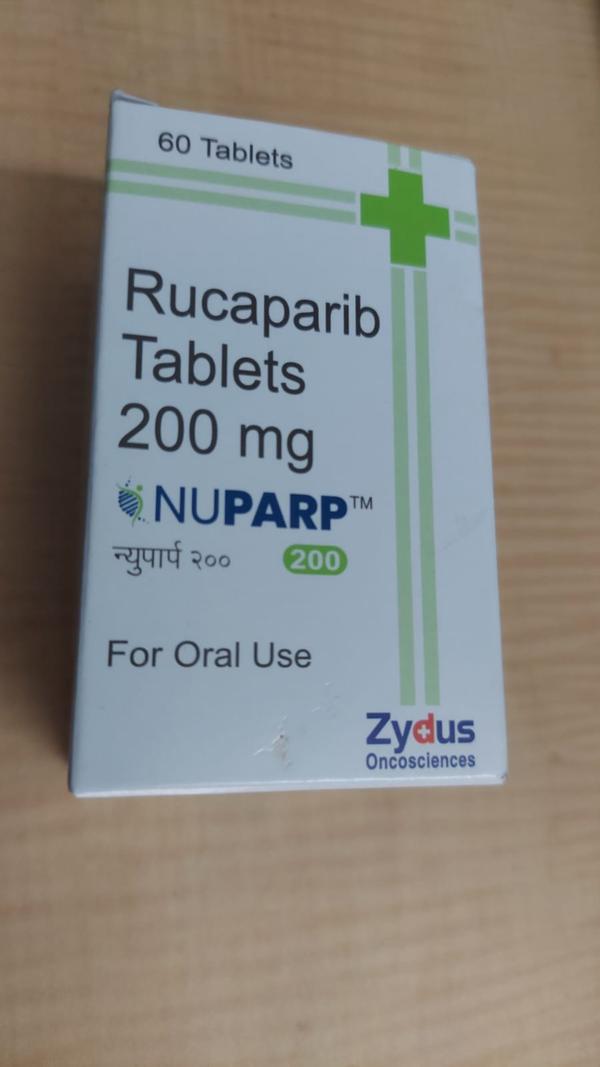 Nuparp 200 Tablet is used in the treatment of prostate and ovarian cancers. It works by stopping the repair of damaged cancer cells, which stops their further growth, and kills the damaged cancer cells.