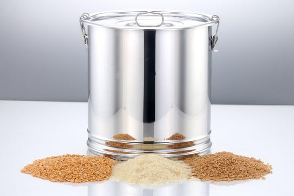STAINLESS STEEL GRAINS / PULSES / OIL / LIQUID /POWDER STORAGE DRUM 