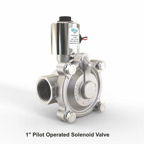 U Flow S.S. Solenoid ValveConnection- Screwed EndsModel- PCN, MCNSize- 1/4