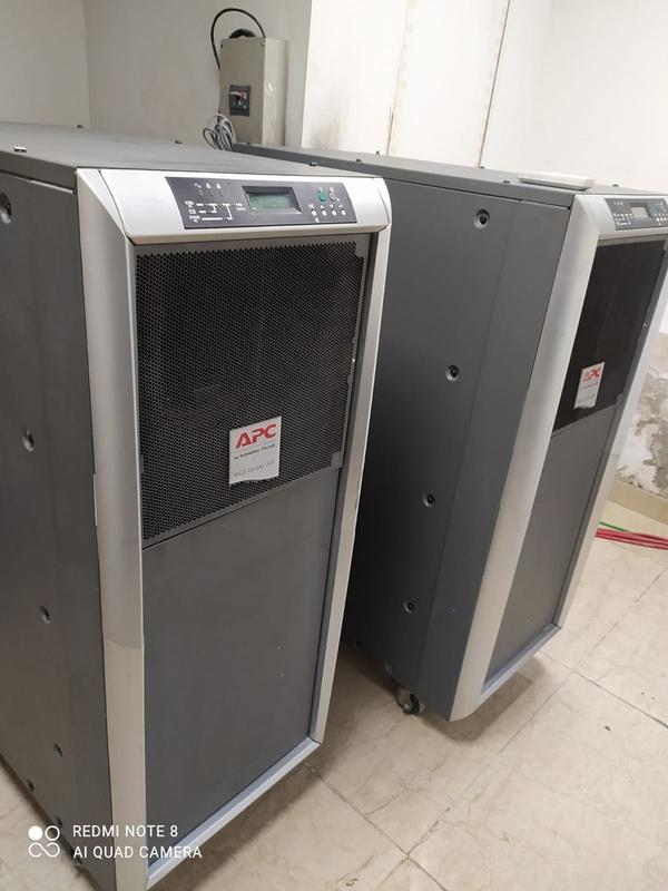 Refurbished online ups very good condition. Very less used data center.