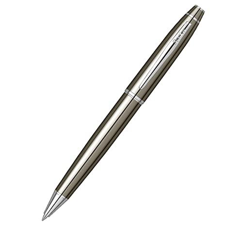 Brass Body, Titanium Finish Barrel And Cap. Chrome Plated Clip And Ring. Made In Turkey.Twist Mechanism. The Pen Uses Scrikss Jumbo Refill - Parker Type.Length: 141.00mm / Diameter: 12.00mm / Weight: 30.30gPacked In A Premium Box, Containing A Warranty Card & Scrikss Jumbo Refill - Parker Type.International Warranty On The Pen Applicable For Mechanical Failure.