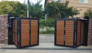 MOTORIZED SLIDING FOLDING GATE