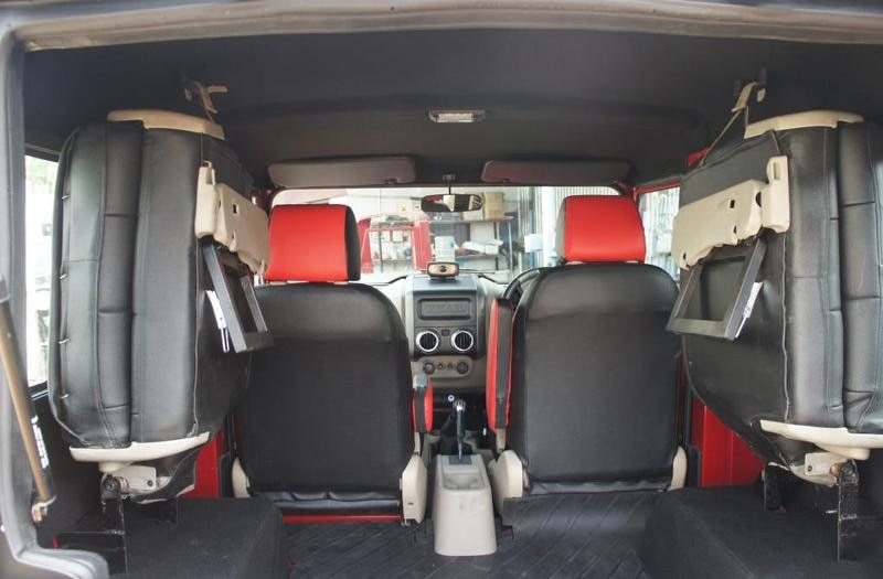 Rear Double Folding Seat