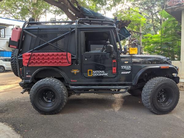 Roll Bar Protects Occupants when in a Accident Thar 4 mm seamless Steel Roll bars can replace your Thars stock bars and come in full kit that tie all the way to the floor and bolt in. Having ample protection in case of a rollover is vital to provide protection to you and your passengers on the trail or on the highway.