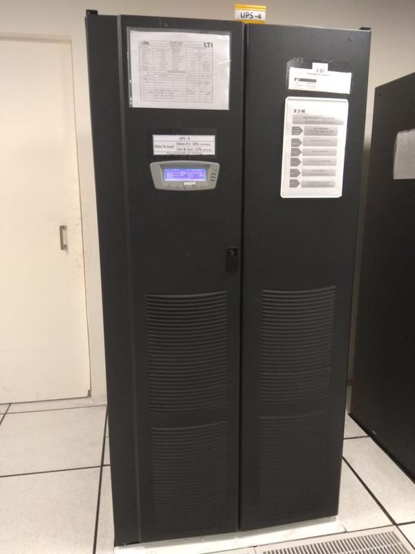 Eaton 93e 200 kva used online ups in very good conditions very less used on data center. All ups are working on server load.