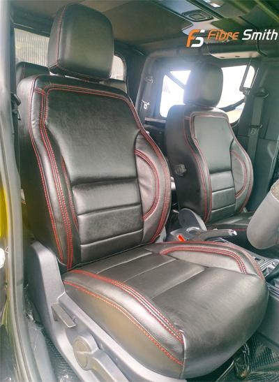 Custom Made seat CoversIncludes buckting & under thigh supportDesign and pattern as per Choice