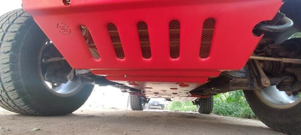 MS With Powder CoatedPowder Coated for corrosion resistanceProtects the radiator & drivetrain components