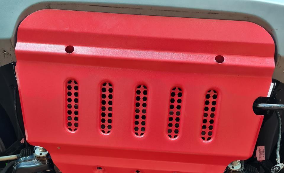 MS With Powder CoatedPowder Coated for corrosion resistanceProtects the radiator & drivetrain components