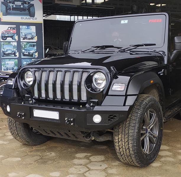 Simple Bolt-On InstallationMade from 3 MM Metal SheetPowder Coated Black