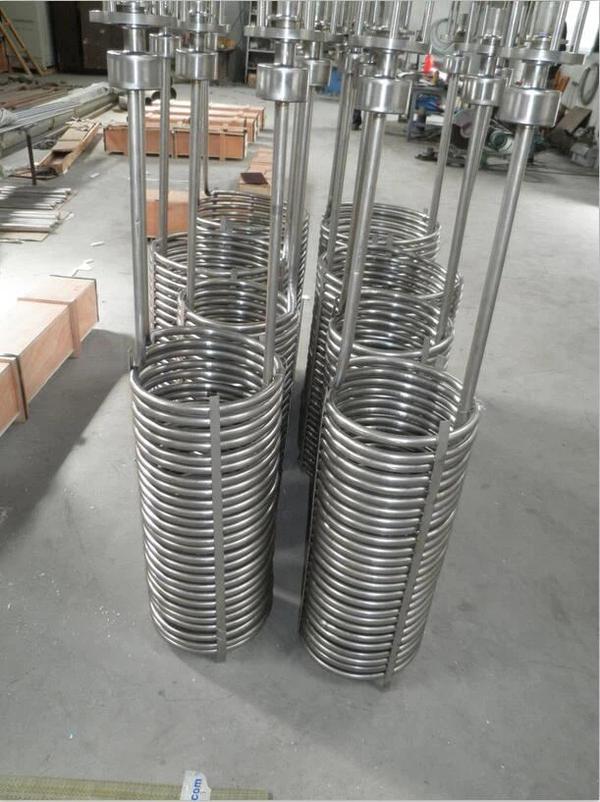Titanium Heating Coil Spiral Pipe