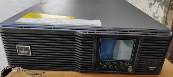 It is a very less used UPS in data center. 20KVA 3 in 3 out. It is rack mounted.it is brand new condition type UPS hardly 8 months used.