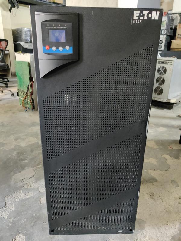 Eaton 9145 10 Kva refurbished online ups available. All ups are used in data center on maximum 18% load. untouch condition ups. Limited stock call for NIKAN POWER SOLUTIONS.Contact us @ 9310459859 / 8700550382.Email: info@nikanpowersolutions.com