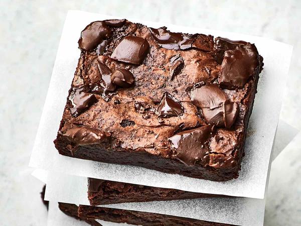 Eggless Choco chunk brownie