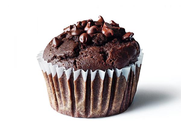 Eggless rich chocolate muffins