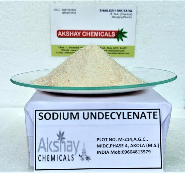 POTASSIUM / SODIUM/CALCIUM/ZINC undecylenateS are an extremely effective, well-tolerated, broad-spectrum antifungal. It is a calcium salt of undecylenic acid (UA) derived by the vacuum distillation of castor bean oil. It’s an 11 carbon mono-unsaturated fatty acid (the antifungal properties of a medium chain fatty acid increases as the chain lengthens and peaks at 11 – caprylic acid contains only 8 carbon chains). Several studies have demonstrated that undecylenic acid is 4-5 times as powerful an antifungal agent as caprylic acid in the same dosage.All these salts salts i.e. Potassium / sodium / zinc / calcium salts have a strong antifungal effect and can be very effective plant protection remedy. They can be used as insecticides, herbicides, fungicides, and algaecides. These salts can be very effectively used in commercial fungicide plant protection formulations and products, applicable in organic agriculture and integrated pest management systems.