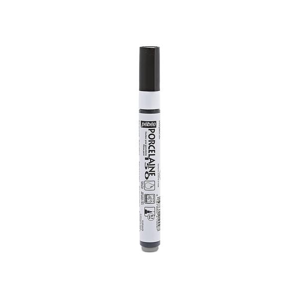 The porcelaine 150 fine tip markers are available in 9 opaque water based colors for china declined in 8 remarkably deep and brilliant colors, as well as in black; the colors have excellent light fastness and are wash-resistant even when not bakedThe paint is tack free in a few minutes and fully dry after a minimum of 24-hours; once fully dry, the finished piece may be baked for an enameled finish; this is not required for markers as they are wash resistant after air-drying for 72-hoursThe porcelaine 150 paint can be applied on porcelain, china, glazed earthenware, terracotta, metal, enameled sheet steel, copper and glassUse soapy water to clean work surfacesThe colors have remarkable resistance to dishwashing and to normal detergents after baking; the vitrea 160 markers are resistant to washing even if not baked