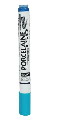 The porcelaine 150 fine tip markers are available in 9 opaque water based colors for china declined in 8 remarkably deep and brilliant colors, as well as in black; the colors have excellent light fastness and are wash-resistant even when not bakedThe paint is tack free in a few minutes and fully dry after a minimum of 24-hours; once fully dry, the finished piece may be baked for an enameled finish; this is not required for markers as they are wash resistant after air-drying for 72-hoursThe porcelaine 150 paint can be applied on porcelain, china, glazed earthenware, terracotta, metal, enameled sheet steel, copper and glassUse soapy water to clean work surfacesThe colors have remarkable resistance to dishwashing and to normal detergents after baking; the vitrea 160 markers are resistant to washing even if not baked
