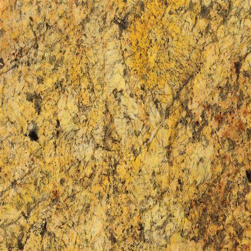 Alaska Gold Granite is a premium quality granite from India carrying an attractive golden yellow colour in the background with black veins. It is considered the gold version of the Alaska White Granite. The lustre of the gold, versatility of the brown and the touch of black defines its physical appearance. It is a very attractive combination of warm and cool golf colours and is also considered a kind of beige granite.
