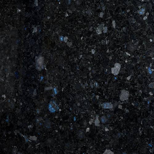 Galactic Blue Granite is a kind of black granite quarry in Ukraine. The intense look and the exciting effect of blue and black are indisputable. It glows with originality, whether used in a kitchen, living room, bathroom or any other decorative space. This Stone is especially good for countertops, mosaic, exterior – interior wall and floor applications, fountains, pool and wall capping, stairs, window sills and other design projects.