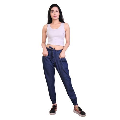 Street Style, Casual Wear, Comfort fitThis pair of denim harem has been designed by keeping continuously changing fashion preference of modern women in mind. Made of breathable cotton, this pair of harem pants can be paired with matching top and footwear for attaining trendy as well as elegant look. Denim harem pants offered by us can be availed in different sizes and in DX, Ice and stone color choices to suit specific fashion needs of young women. Its wrinkle proof fabric makes it easy to care and maintain.