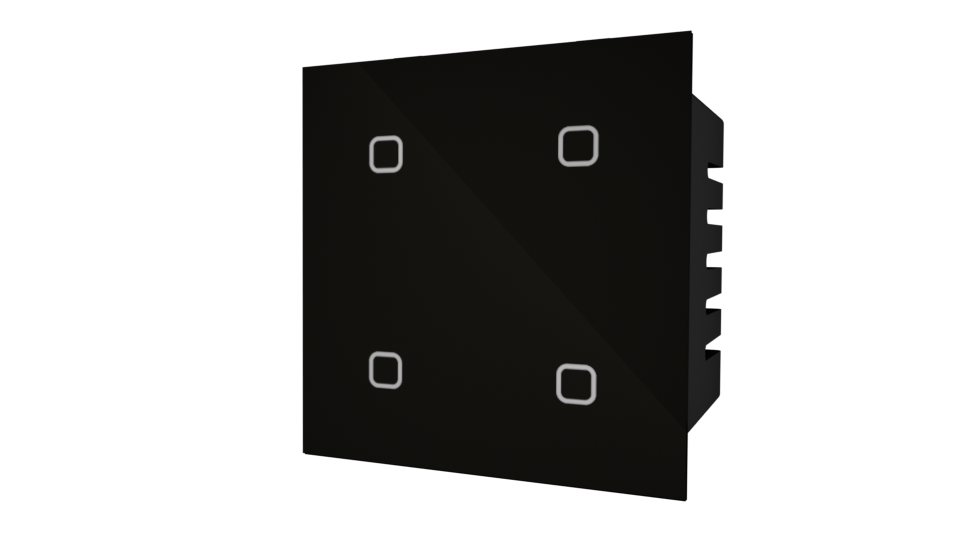 Voltage range: 110-250 VAC 50/60HZRated load: Inductive Load: - 450W / LED Lamp:-120W or 4nos (Whichever is higher)Individual load control: 4 nosTesting Switching cycle: 1, 00,000 Lakh OperationWorking Temperature: -10°c to 70°cTouch surface ambient temperature: 30°c to 48°cWireless type: Wi-Fi 2.4 GHz (single strength > 75%)App Support: Android/IOS (Smart Life)Weight: 60 gmsSize: 2 Modular, 50 mm*48 mm*44 mm
