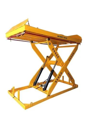 Power Source HydraulicCapacity 3000 kgUsage/Application WarehousesColor YellowSurface Finishing PolishedPower 2 kWIs It Rust Proof Rust Proof2 Ton Hydraulic Lifting Table
