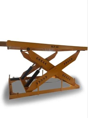 Power Source HydraulicCapacity 4 TonUsage/Application WarehousesMaterial Mild SteelSurface Finishing PolishedPower 2 kWHeight 14 mIs It Rust Proof Rust ProofFrequency 50 HzModel Number SLT-4004 Ton Hydraulic Lifting Table