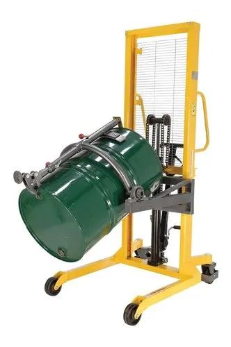 Usage/Application Drum TransporterLifting Height 0-250 mmLifting Capacity 100 kgSelf Weight 350 kgDrum Material Mild SteelDrum Stacker