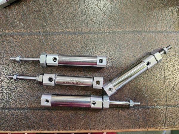 Pneumatic Cylinder Fabrication Against Order Size- 10mm x 15mmDouble ActingMale ThreadS.R. AssociatesAddress- 3503, Hauz Qazi, Chawri Bazar, Delhi- 110006Phone- 011- 49046161, 9968311543, 9953323131