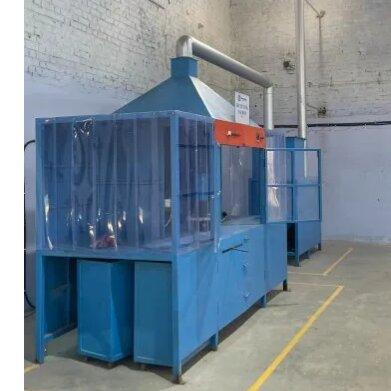 The CRT Cutting machine separates the glass at panel and glass at rear part called funnel, sucks and collects the phosphorus powder. All steps are eco-friendly, no pollution produced. The machine separates cathode ray tube in TV and monitors in front and rear part. These are then separated into different fractions for recycling.