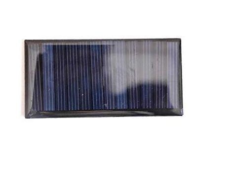 COMPACT: 6V 60mA Mini Solar Cell, 80 x 40MM SHAPE:- RECTANGLEVERSATILE: Great for science projects, electronic applications, charging 3.6V batteriesSPECS: Operating Voltage: 6V, Working Current: 60mA, Dimensions: 80 X 40MMSolar panel for science experiment kit to make working models / projects