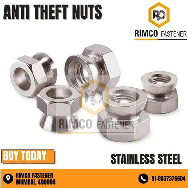 Stainless Steel 304 Anti Theft Nuts