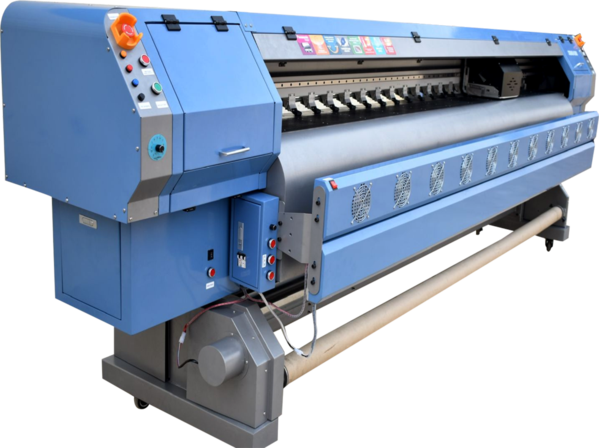 Brand: AllwinModel: c8 512iWeight: .93 Tons (Approx)Length: 10 FeetPrint head type: konica 512i 30plMax Media Size: 3.2 metersType: Digital Colour PrintingConnectivity Type: USB enabled ()Max Print Speed Capacity:1650 sqft/hrNumber of Nozzles: 512Ink Type: CMYK (Cyan, Magenta, Yellow and Key)Media Type: Roll to mrollMedia Heating: Pre HeaterPhase required to run: Single Phase (220 Volt)Maintenance: LowGuarantee: 1 year